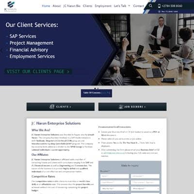 CMS WordPress Websites JC Narun Enterprise Solutions-min